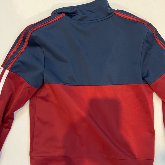 Adidas Boys Full zip lightweight jacket Youth size 8 - Picture 6 of 6